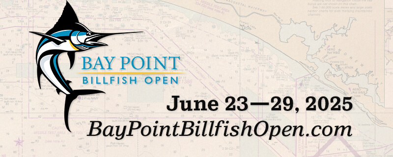 Card image for the 2026 Bay Point Billfish Open, a Upcoming fishing tournament.