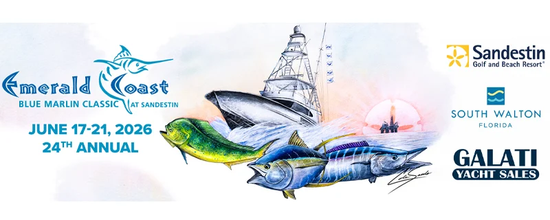 Card image for the 2026 Emerald Coast Blue Marlin Classic, a Upcoming fishing tournament.