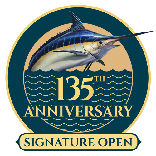 135TH ANNIVERSARY SIGNATURE OPEN Logo
