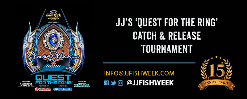 Card image for the 2026 JJFISHWEEK FL: 'Quest for the Ring' Catch & Release Tournament , a Upcoming fishing tournament.
