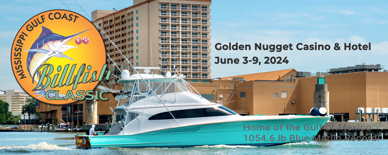 Card image for the 2026 Mississippi Gulf Coast Billfish Classic, a Upcoming fishing tournament.